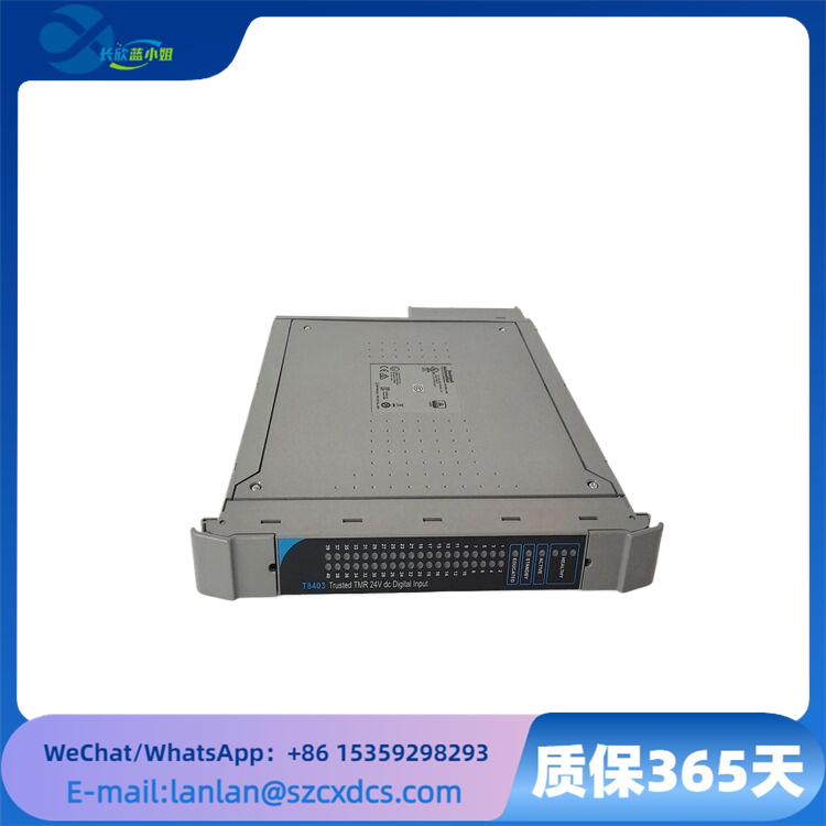 ICS TRIPLEX T8403CX  三重模块冗余（TMR）支持模拟数字输入模块 