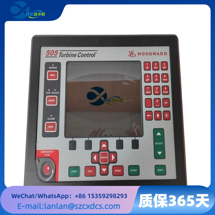 WOODWARD 8200-1300 工业应用旋转设备速度控制数字调速器