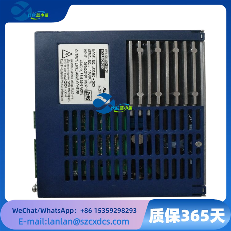 KOLLMORGEN S20360-SRS 高分辨率反馈与电流环路带宽驱动器