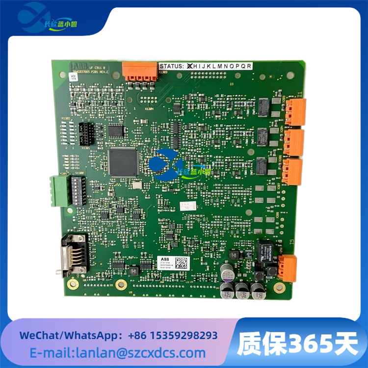 ABB UFC911B106 3BHE037864R0106 电力配电系统通信接口可编程控制板