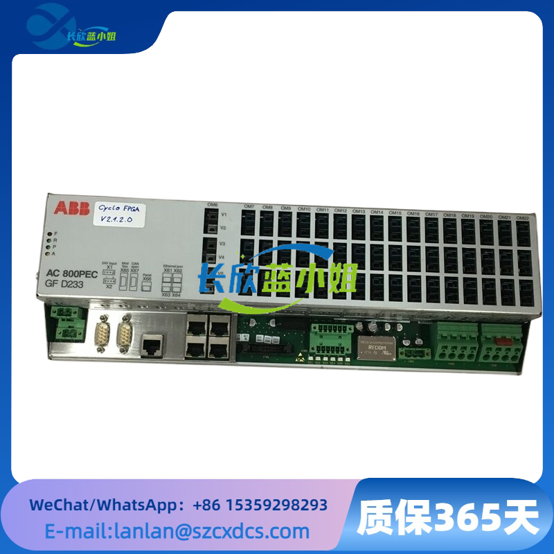 <strong>ABB GFD233 GFD233A103 3BHE022294R0103 电流调节信号控制器</strong>