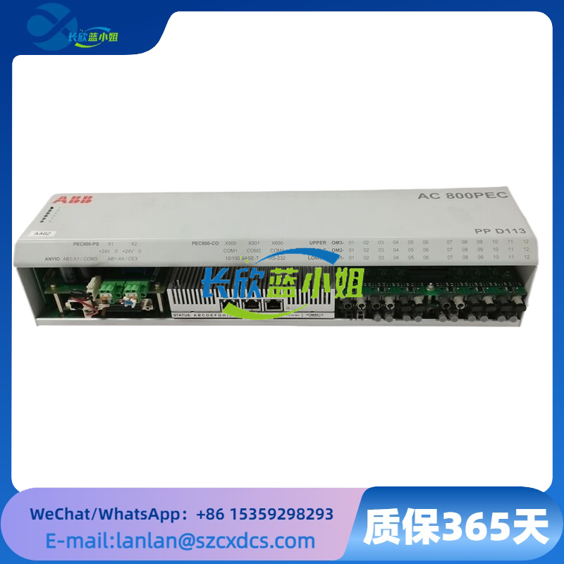 ABB 3BHE023784R1023 PPD113 B01-10-150000 中央控制系统模块 