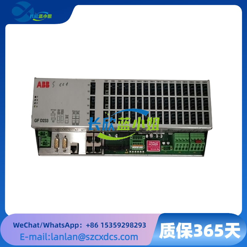 3BHE022294R0103 GFD233 GFD233A103 ABB数据传输励磁系统控制器