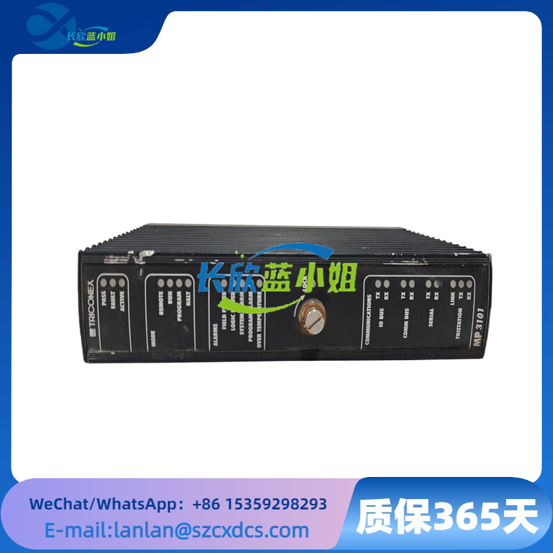 <strong>TRICONEX MP3101 三重模态冗余（TMR）主处理器模块</strong>